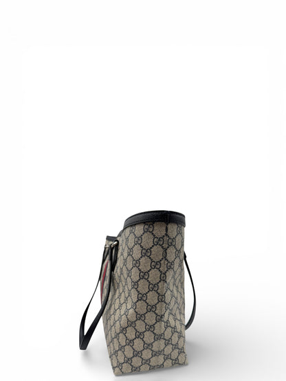 GUCCI OPHIDIA MONOGRAM CANVAS TOTE BAG
