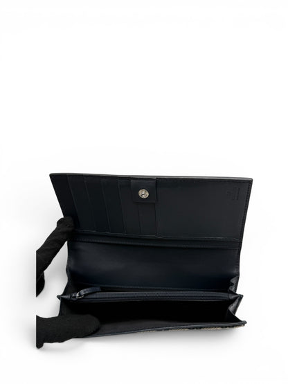 GUCCI GG MONOGRAM CALFSKIN WEB CONTINETIAL WALLET