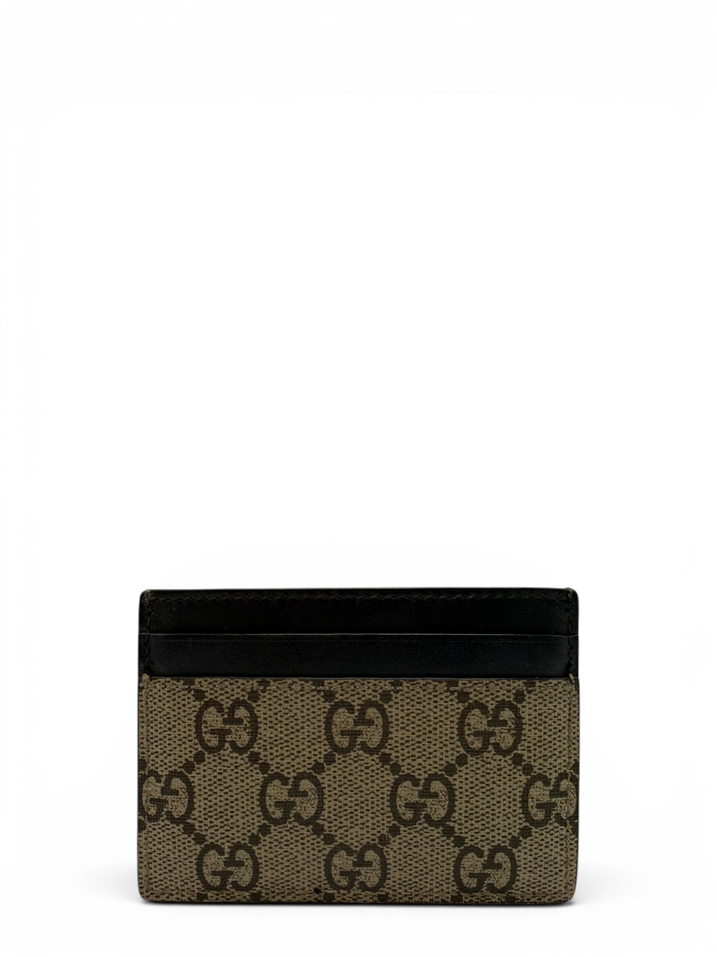 GUCCI GG MONOGRAM CANVAS CARD HOLDER