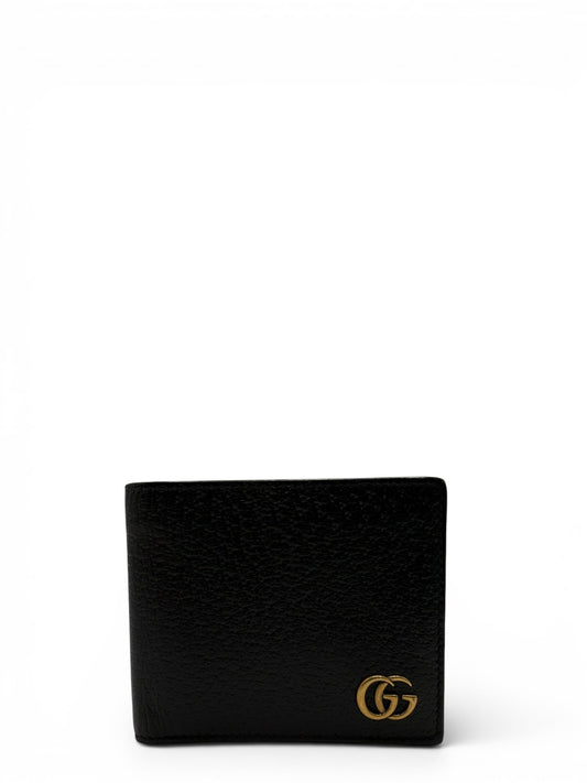 GUCCI GG MARMONT BLACK MEN CALFSKIN WALLET