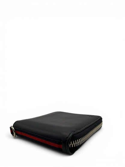 GUCCI ZIP AROUND LEATHER CARD CASE