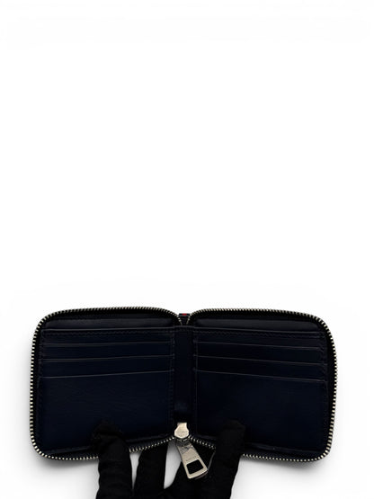 GUCCI ZIP AROUND LEATHER CARD CASE