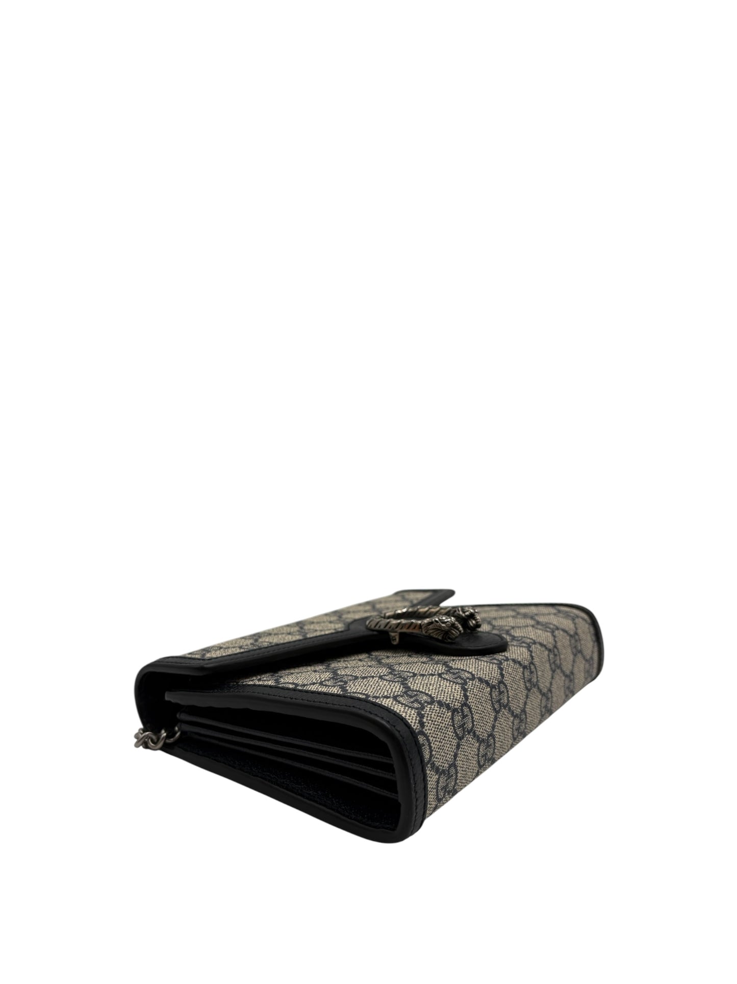 GUCCI GG MONOGRAM CANVAS DIONYSUS CHAIN WALLET