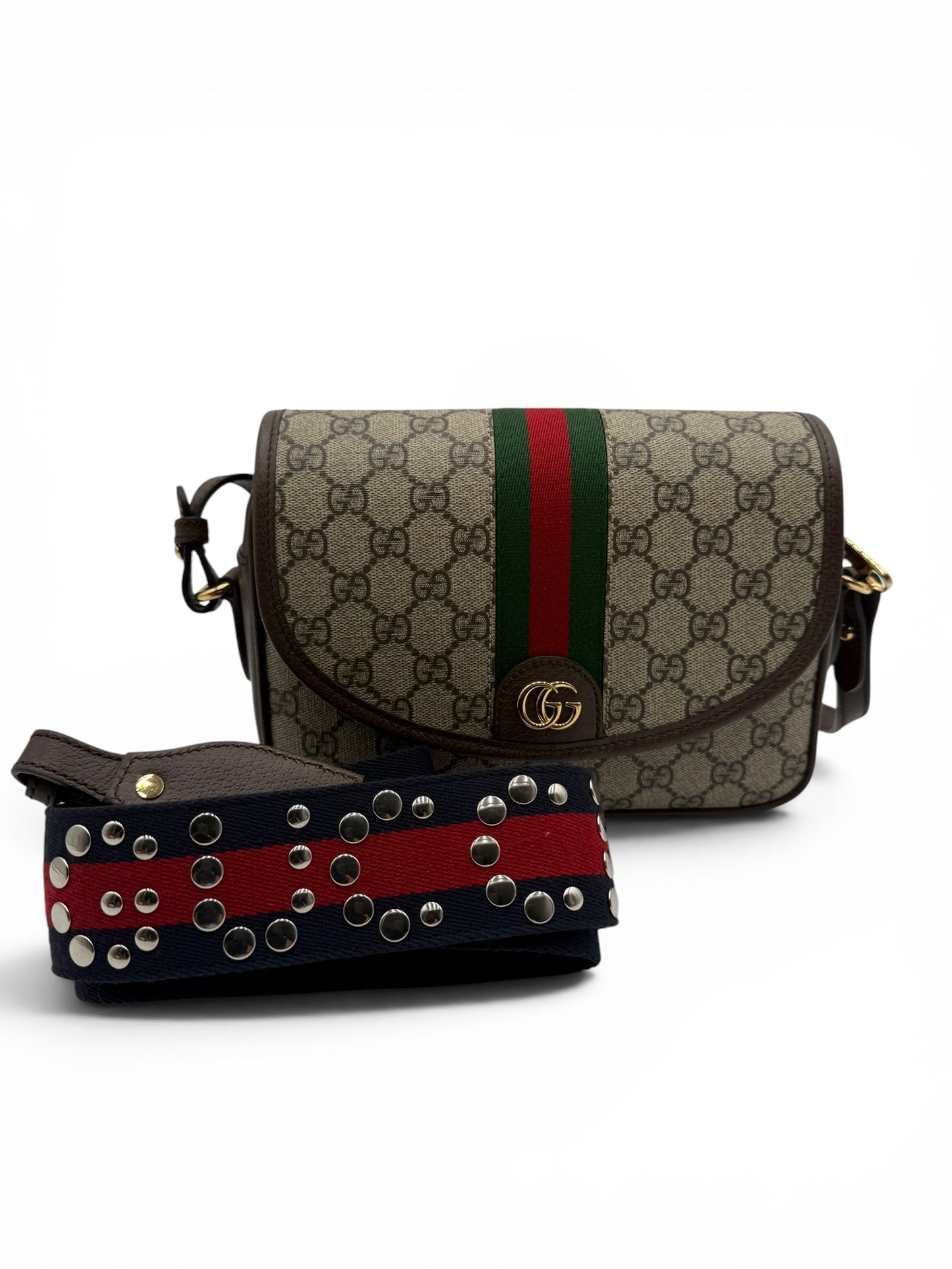 GUCCI OPHIDIA MM SHOULDER BAG