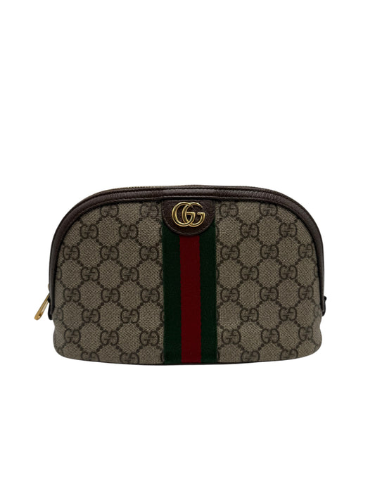 GUCCI COSMETIC CLUTCH GG SUPREME MONOGRAM