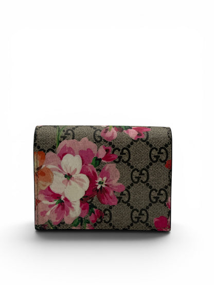 GUCCI GG SUPREME MONOGRAM BLOOMS ROSE