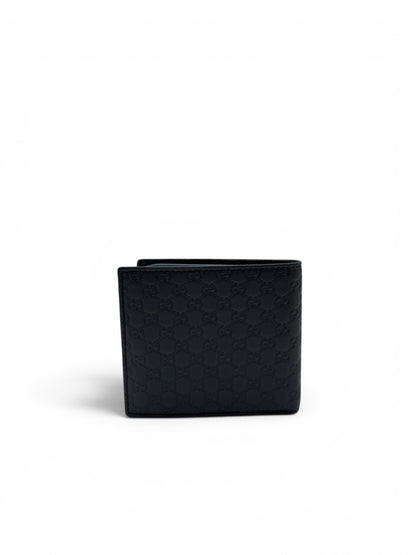 GUCCI MICROGUCCISSIMA LEATHER BI-FOLD WALLET