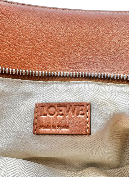 BOLSO DE HOMBRO MEDIANO LOEWE PUZZLE DE PIEL TAN