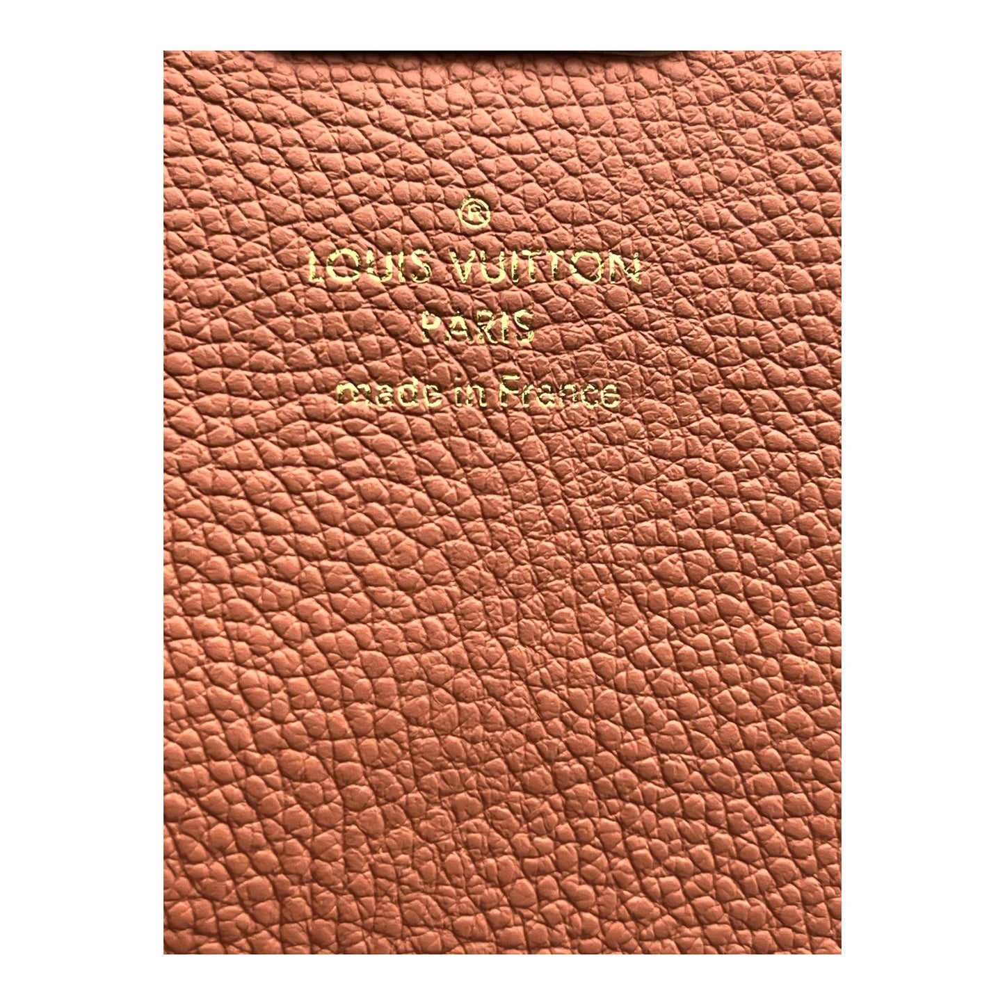 LOUIS VUITTON PALLAS MONOGRAM BROWN PECHE PINK