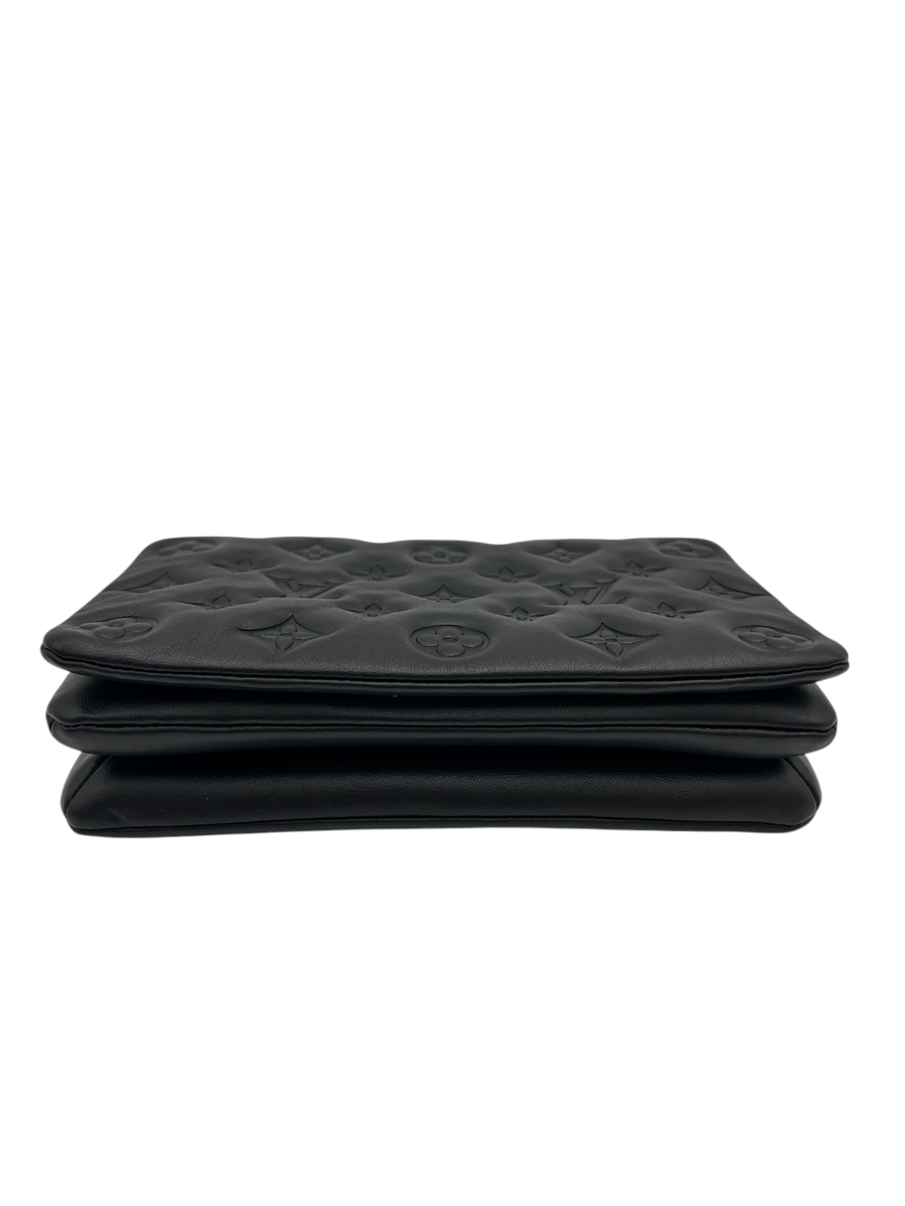 LOUIS VUITTON POCHETTE COUSSIN BLACK