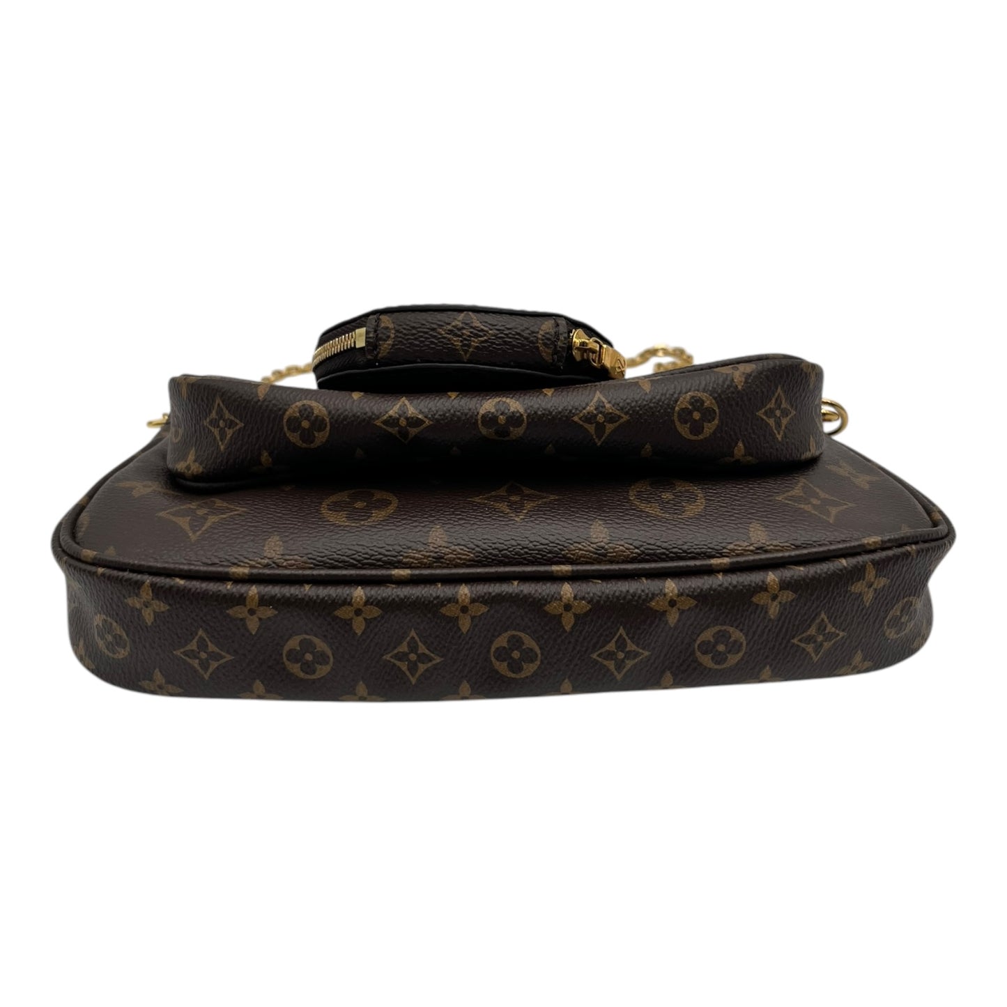 LOUIS VUITTON MULTI POCHETTE ACCESSOIRES HUNTER GREEN STRAP