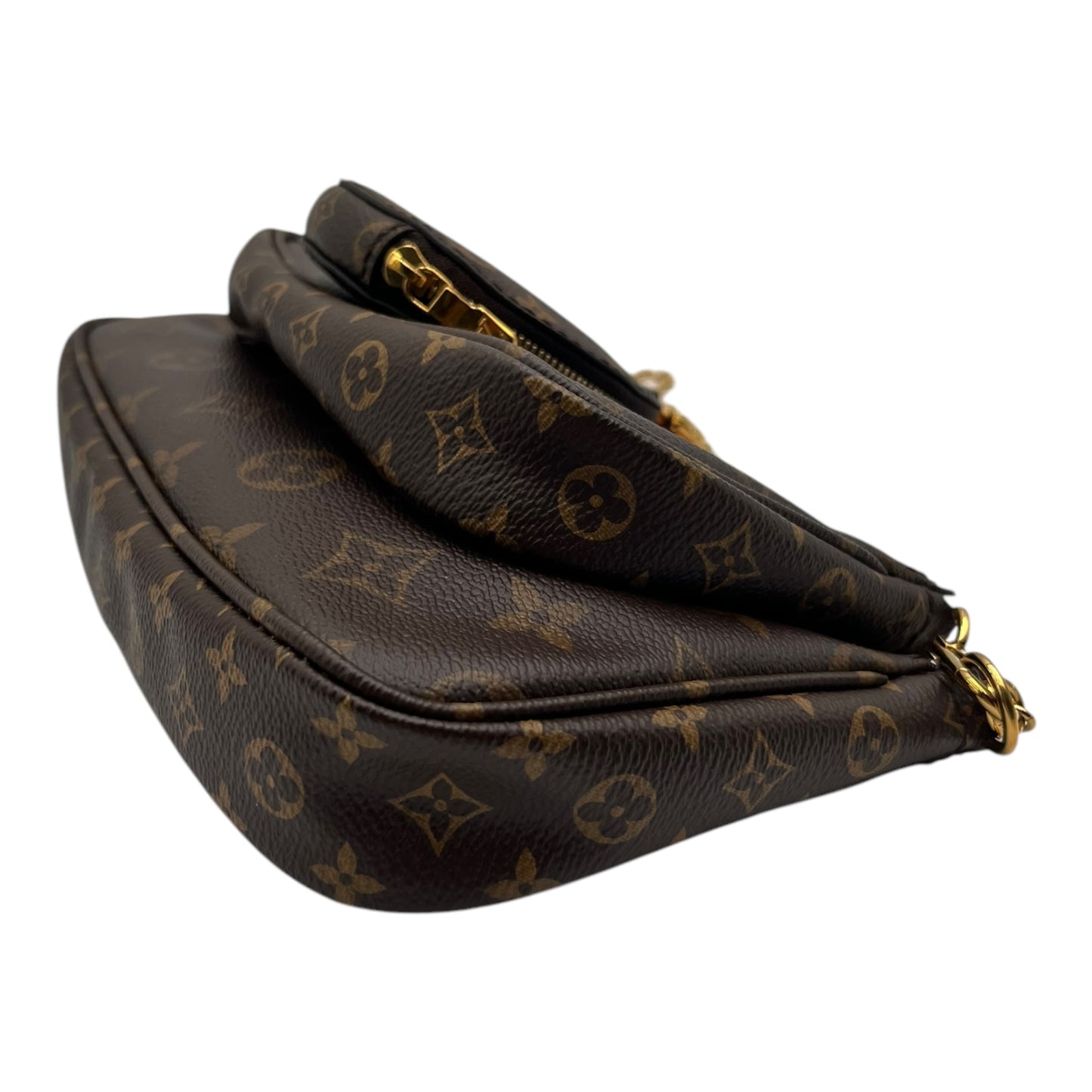 LOUIS VUITTON MULTI POCHETTE ACCESSOIRES HUNTER GREEN STRAP