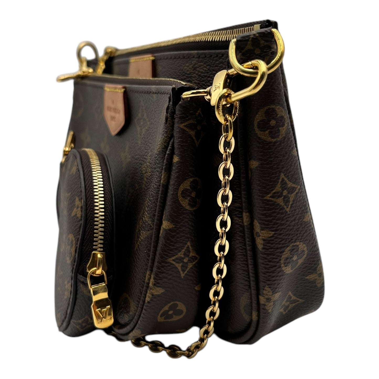 LOUIS VUITTON MULTI POCHETTE ACCESSOIRES HUNTER GREEN STRAP