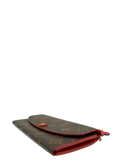 LOUIS VUITTON EMILIE WALLET BLOOMING FLOWER RED