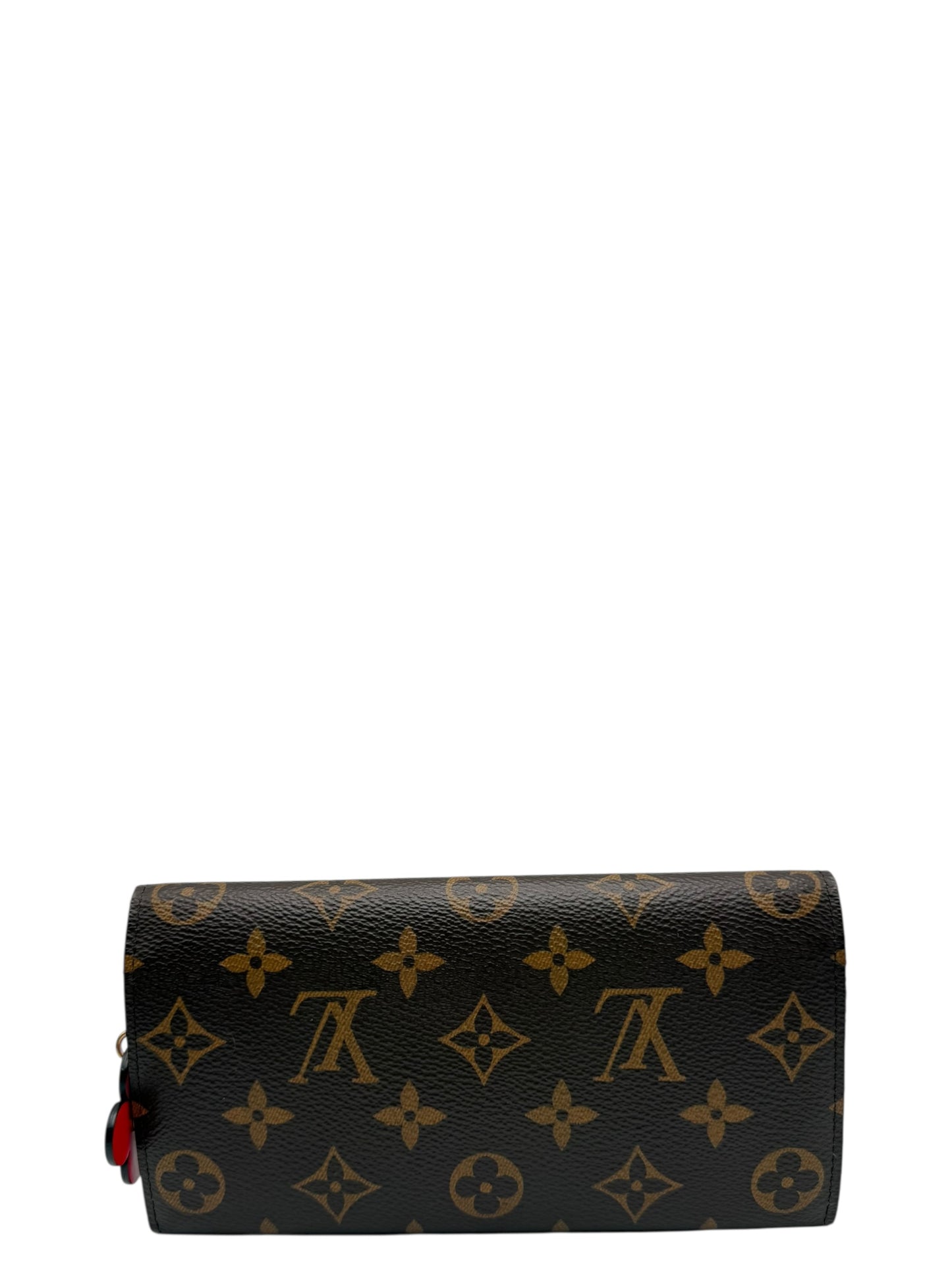 LOUIS VUITTON EMILIE WALLET BLOOMING FLOWER RED