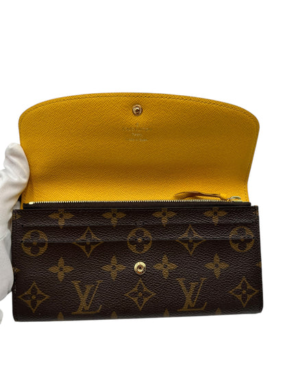 LOUIS VUITTON EMILIE WALLET YELLOW