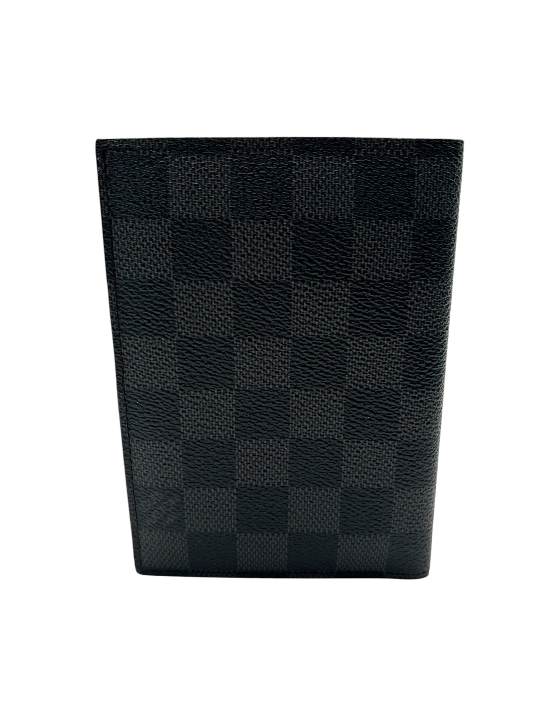 LOUIS VUITTON GRAPHITE CANVAS PASSPORT HOLDER