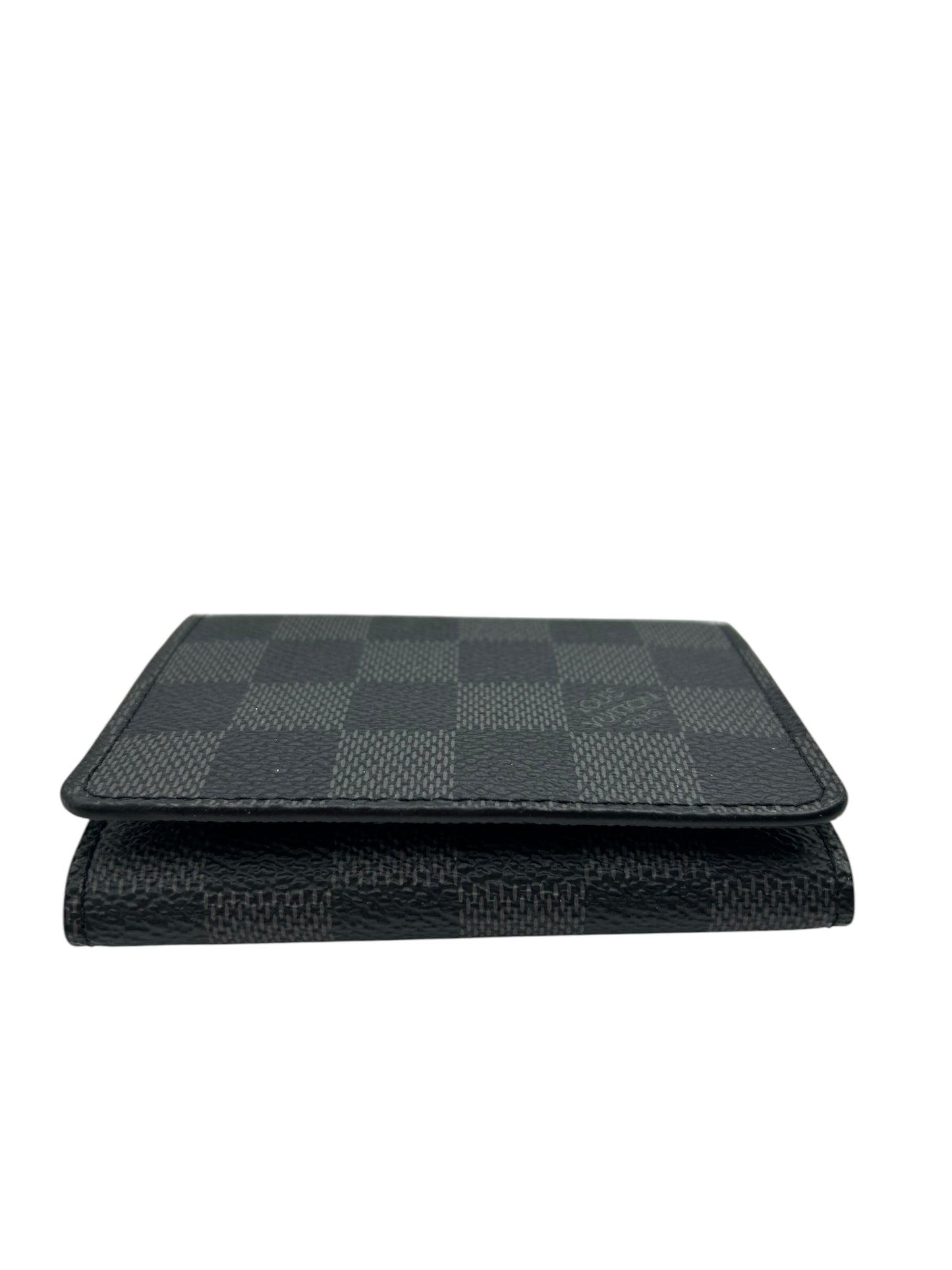 LOUIS VUITTON GRAPHITE CANVAS CARD HOLDER