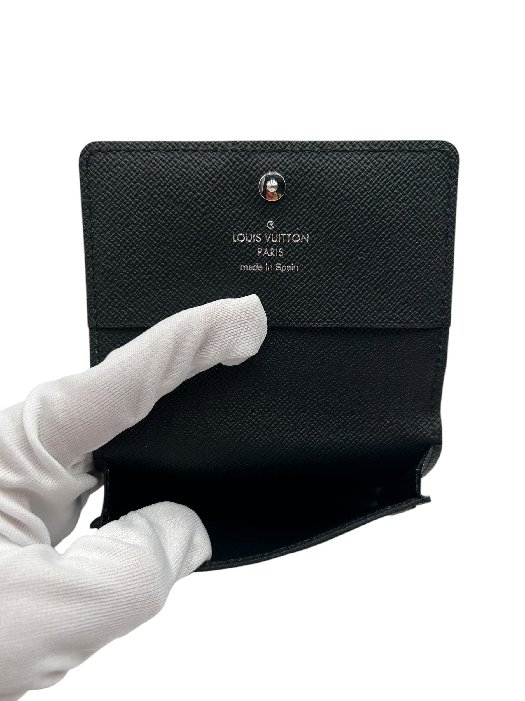 LOUIS VUITTON GRAPHITE CANVAS CARD HOLDER