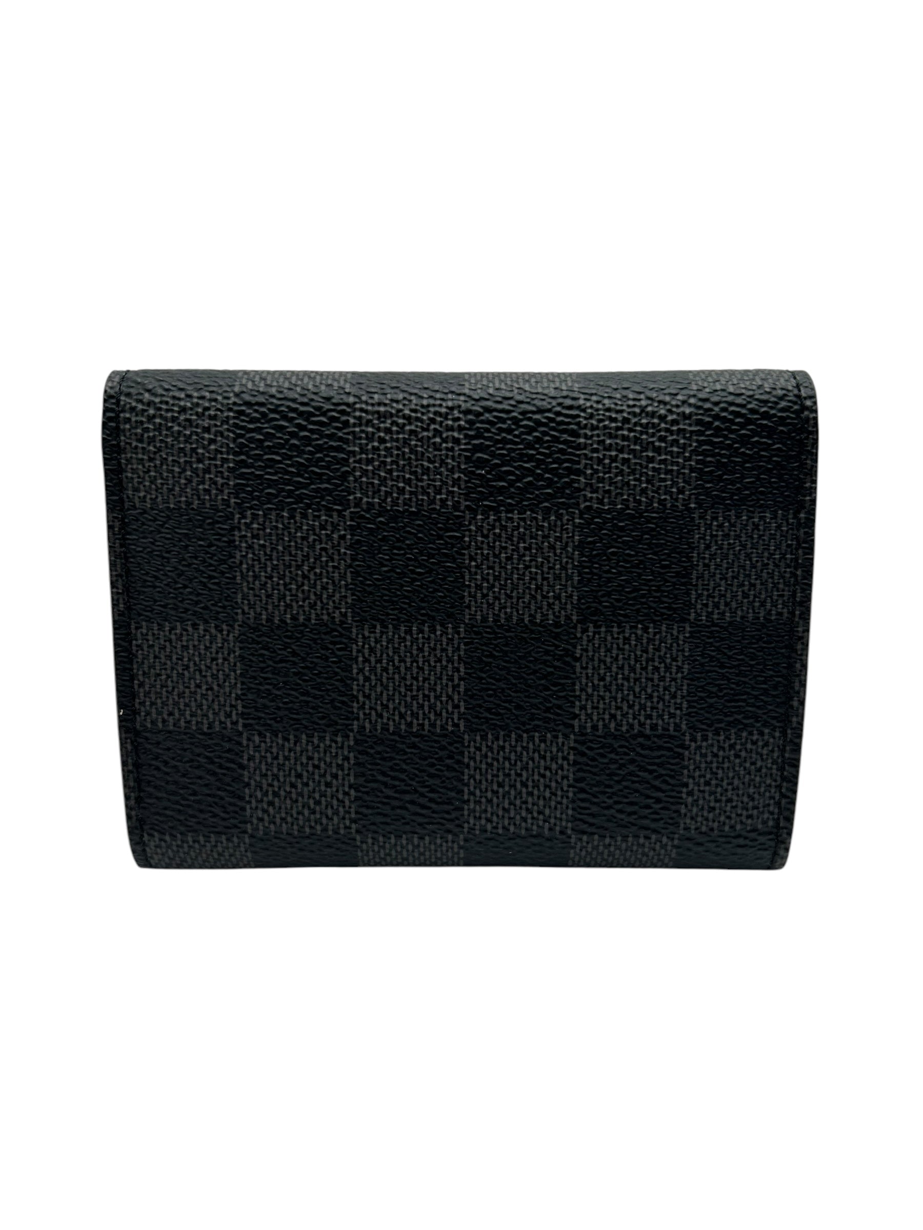 LOUIS VUITTON GRAPHITE CANVAS CARD HOLDER