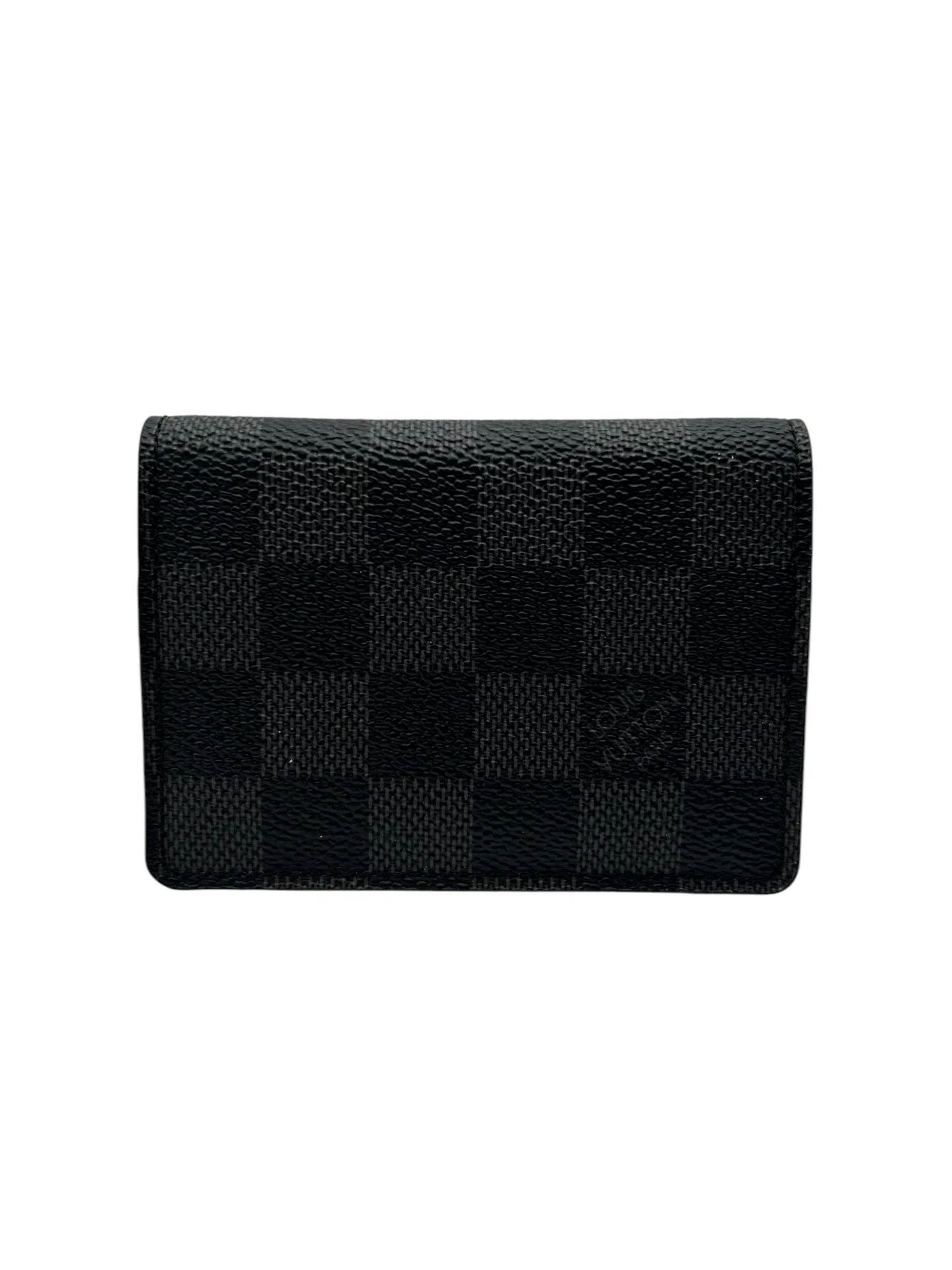 LOUIS VUITTON GRAPHITE CANVAS CARD HOLDER