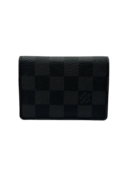 LOUIS VUITTON GRAPHITE CANVAS CARD HOLDER