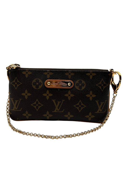 LOUIS VUITTON MONOGRAM  CANVAS POUCHETTE MILLA CLUTCH