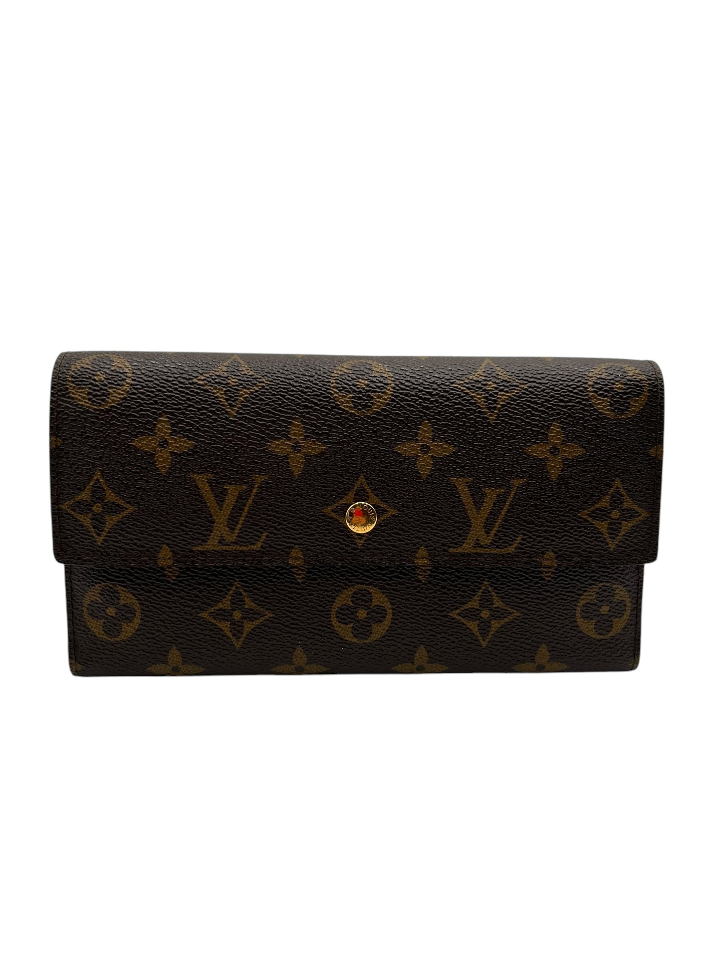 LOUIS VUITTON MONOGRAM PORTEFEUILLE INTERNATIONAL LONG WALLET TRI-FOLD