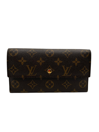 LOUIS VUITTON MONOGRAM PORTEFEUILLE INTERNATIONAL LONG WALLET TRI-FOLD