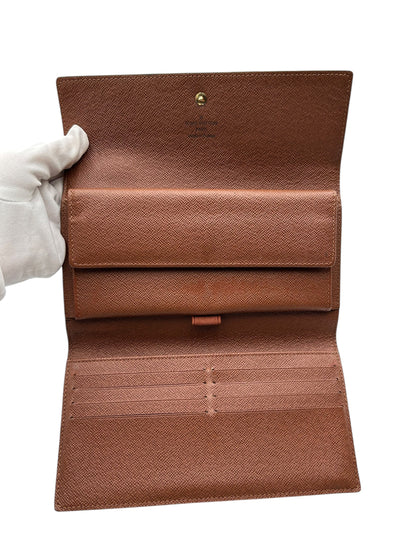 LOUIS VUITTON MONOGRAM PORTEFEUILLE INTERNATIONAL LONG WALLET TRI-FOLD