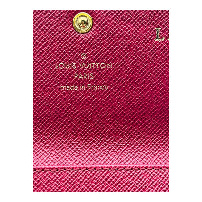 LOUIS VUITTON MONOGRAM KEY POUCH (burgundy)