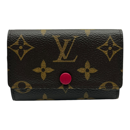 LOUIS VUITTON MONOGRAM KEY POUCH (burgundy)