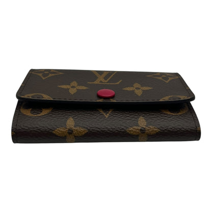 LOUIS VUITTON MONOGRAM KEY POUCH (burgundy)