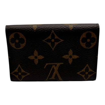 LOUIS VUITTON MONOGRAM KEY POUCH (burgundy)