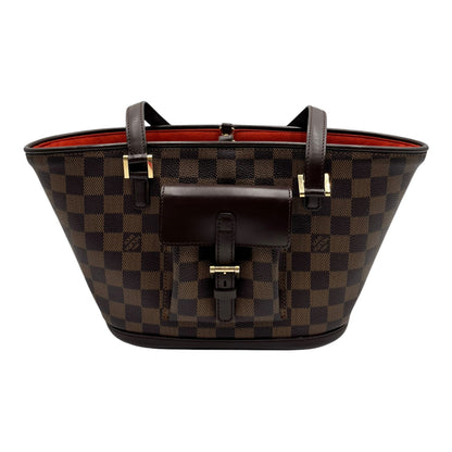 LOUIS VUITTON DAMIER EBENE MANOSQUE PM HANDBAG