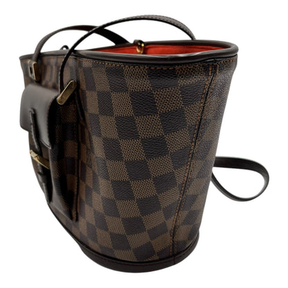 LOUIS VUITTON DAMIER EBENE MANOSQUE PM HANDBAG