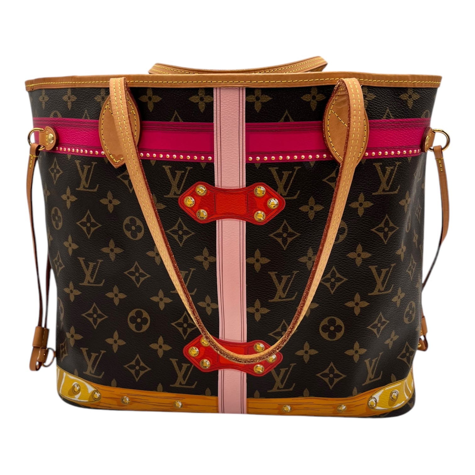 LOUIS VUITTON NEVERFULL MM MONOGRAM CANVAS SUMMER TRUNK