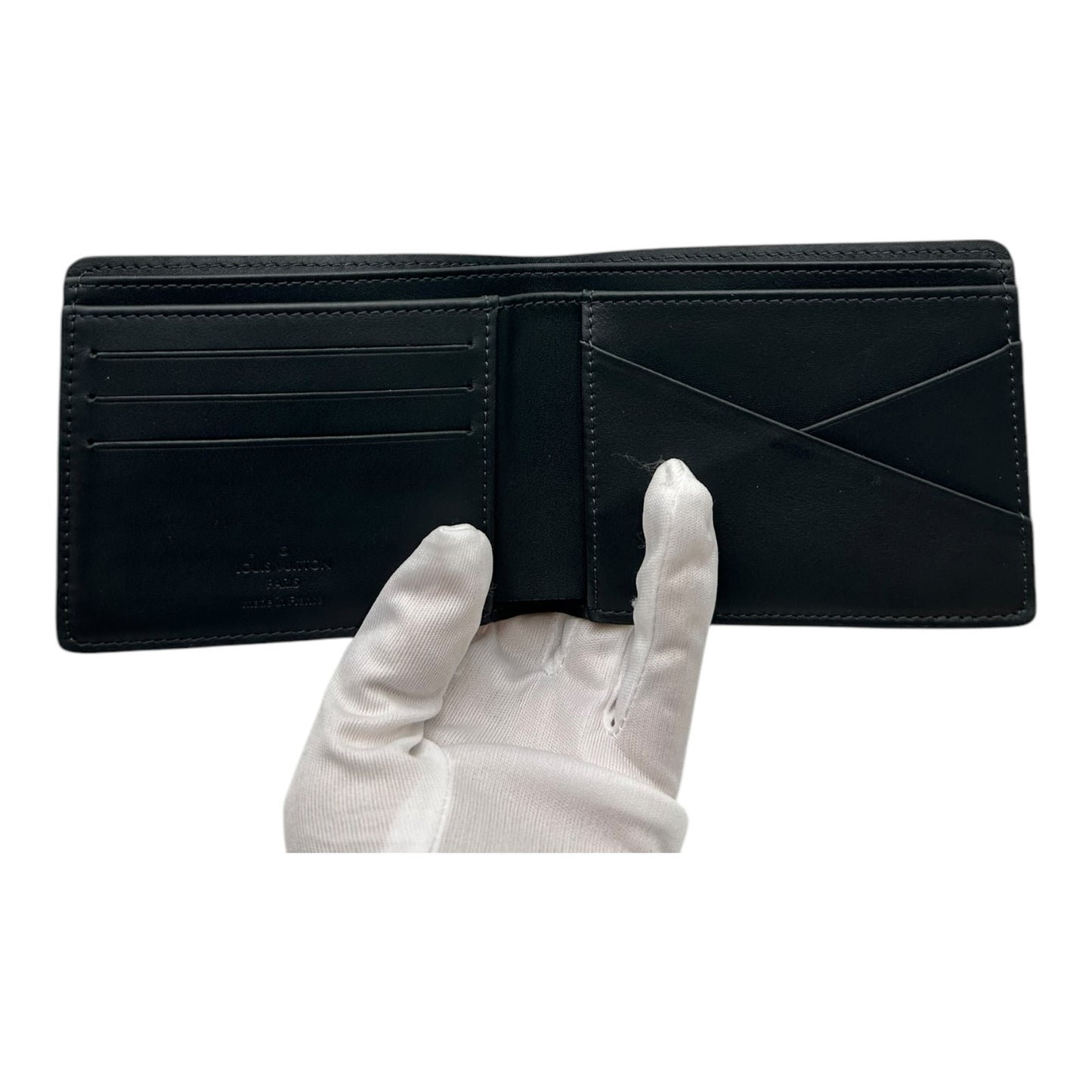 LOUIS VUITTON DAMIER GRAPHITE CANVAS MULTIPLE BIFOLD WALLET