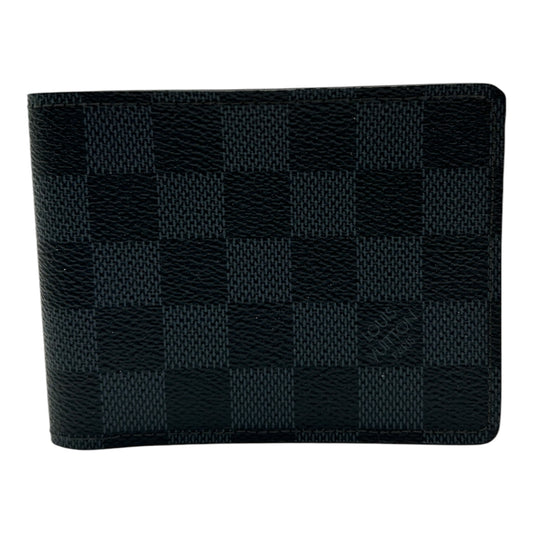 LOUIS VUITTON DAMIER GRAPHITE CANVAS MULTIPLE BIFOLD WALLET