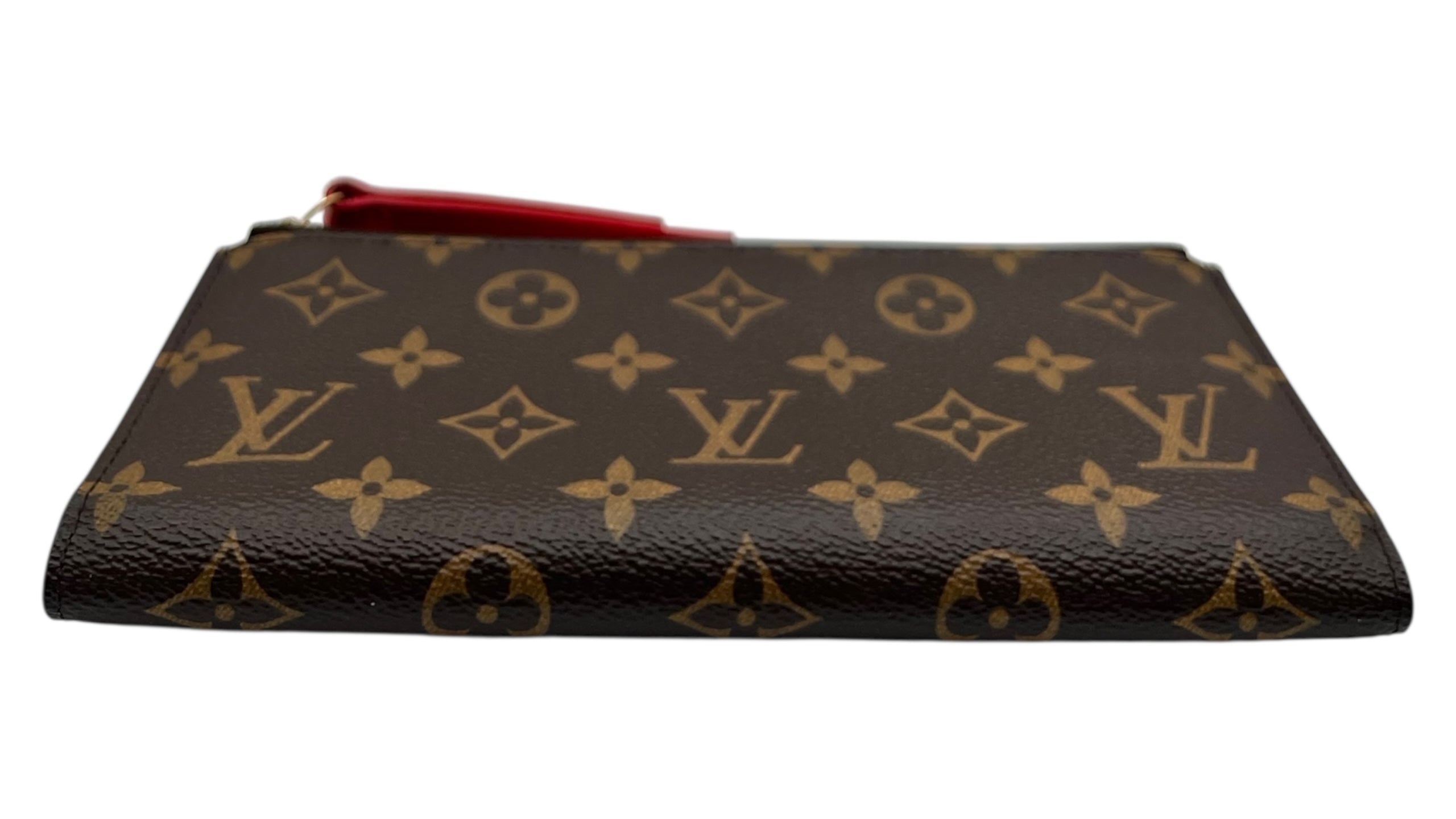 LOUIS VUITTON ADELE MONOGRAM DOUBLE ZIP WALLET
