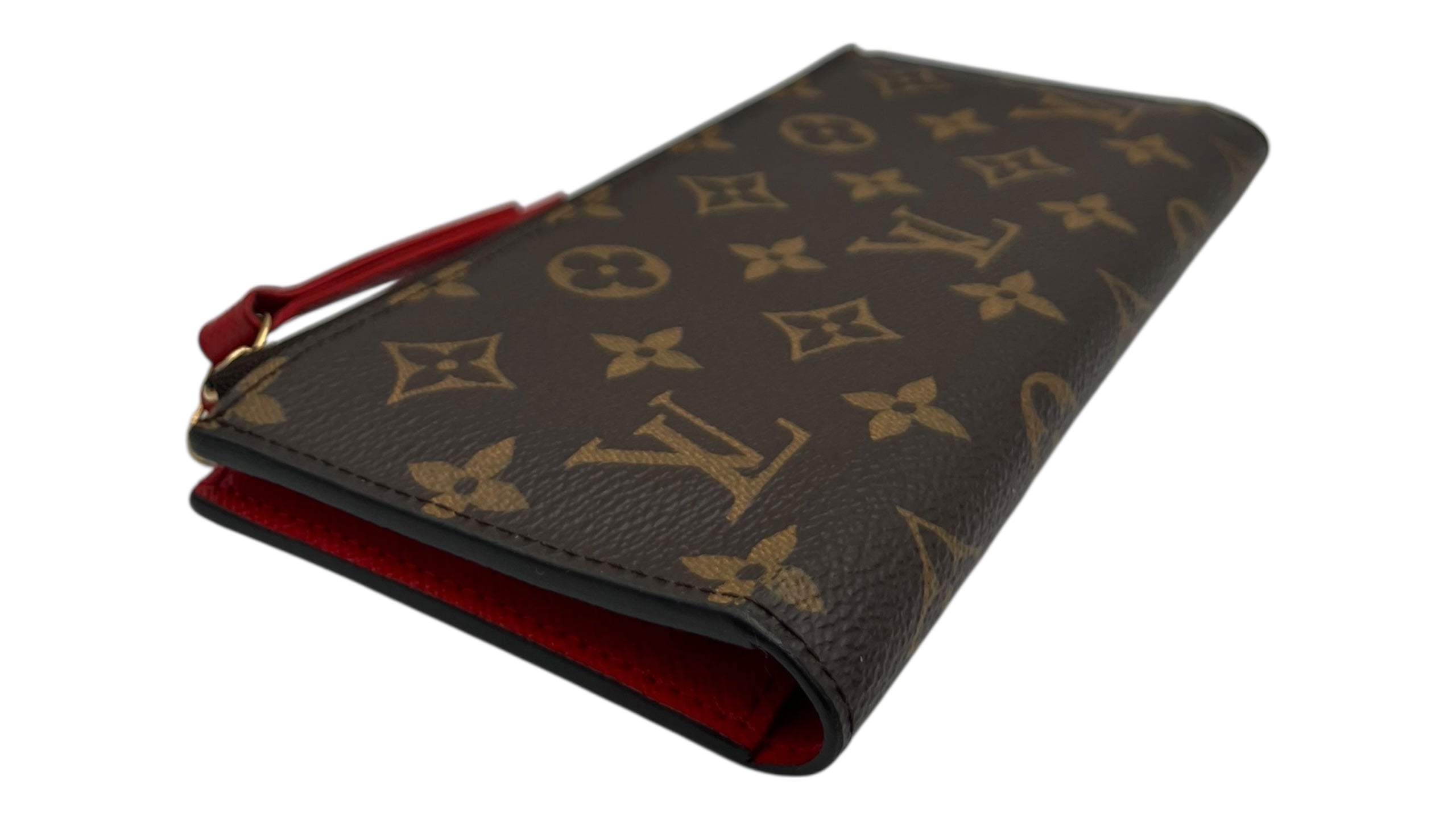 LOUIS VUITTON ADELE MONOGRAM DOUBLE ZIP WALLET