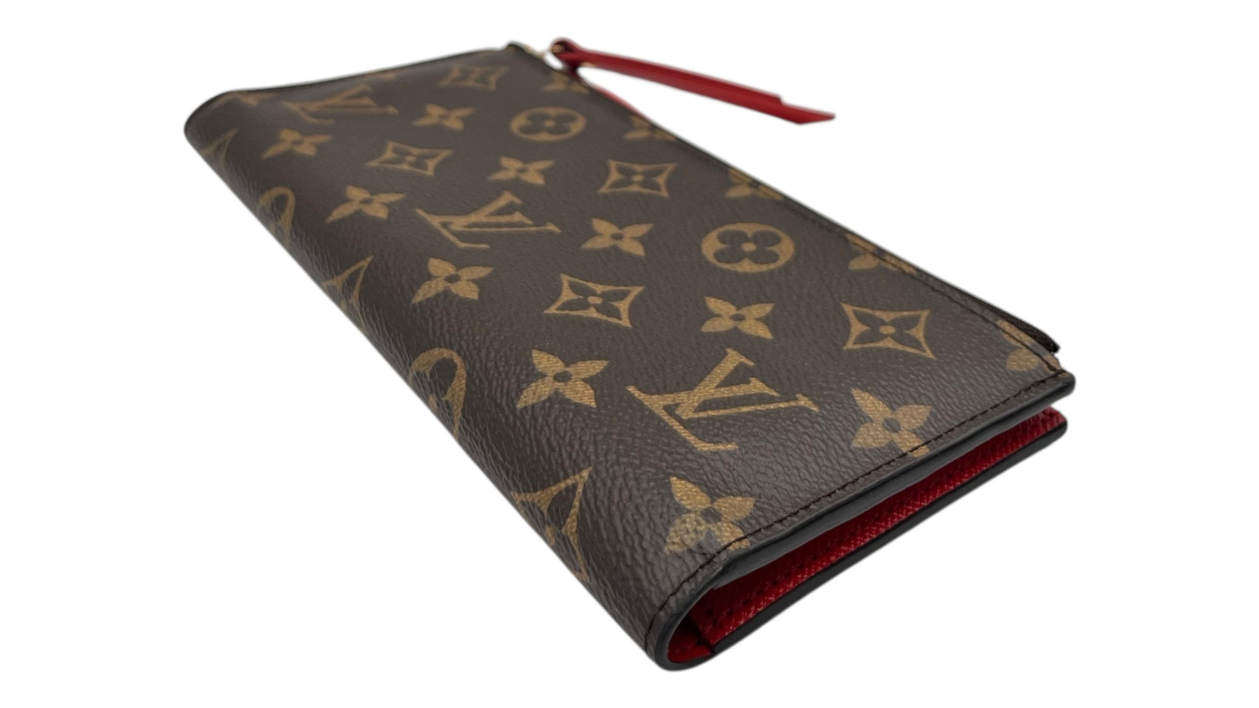 LOUIS VUITTON ADELE MONOGRAM DOUBLE ZIP WALLET