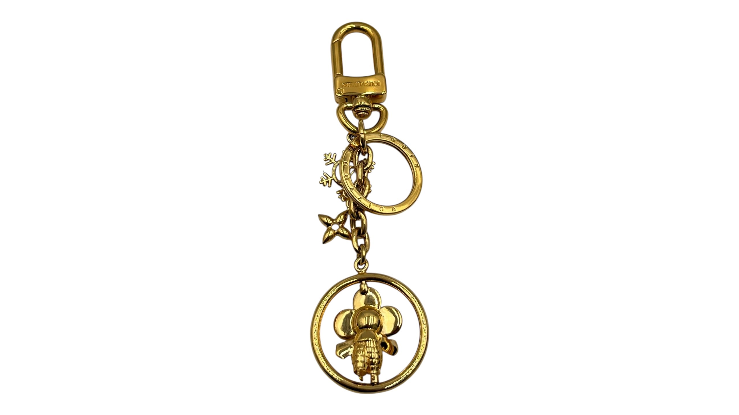LOUIS VUITTON VIVIENNE ICE SKATE KEY HOLDER