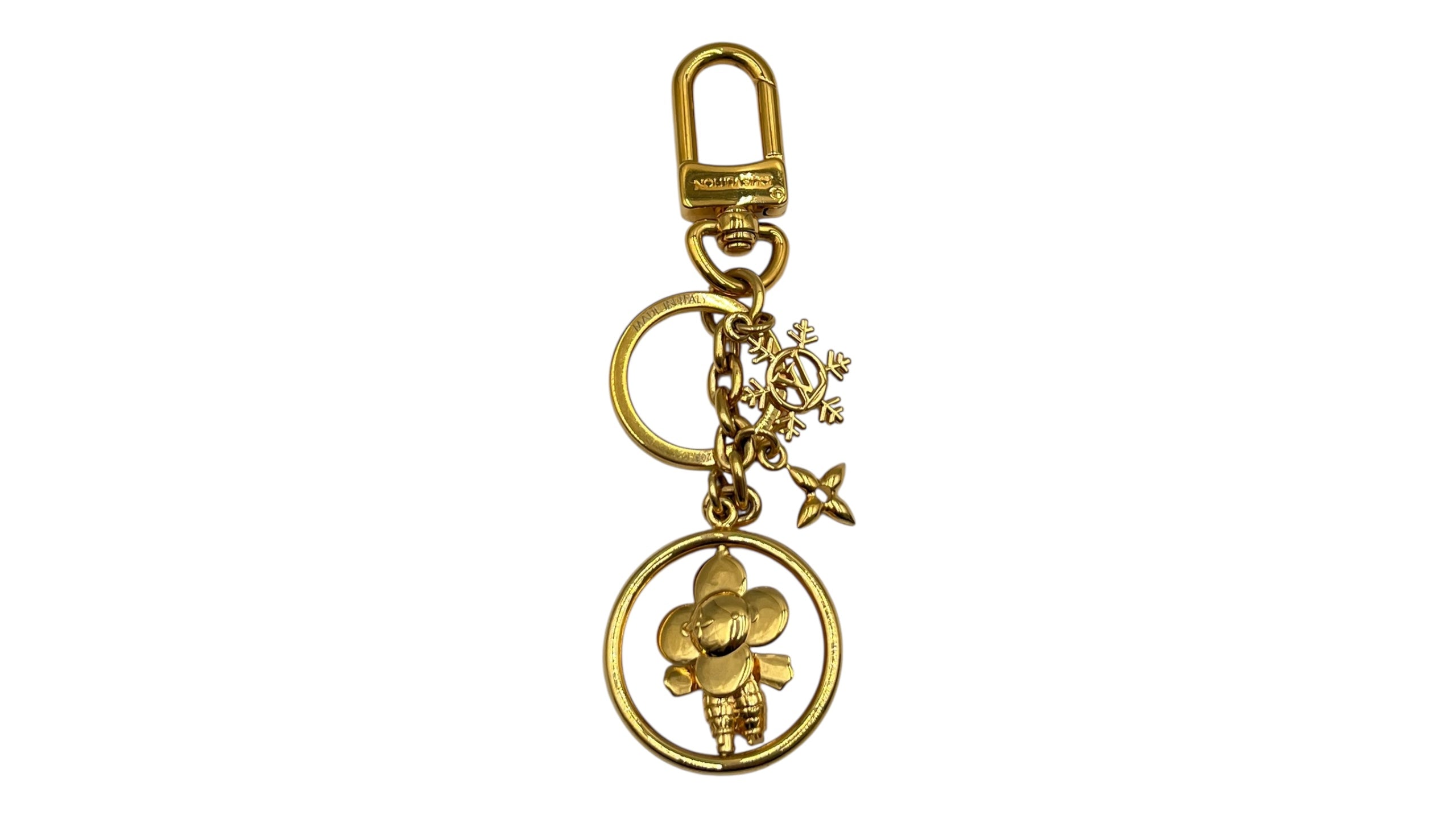 LOUIS VUITTON VIVIENNE ICE SKATE KEY HOLDER