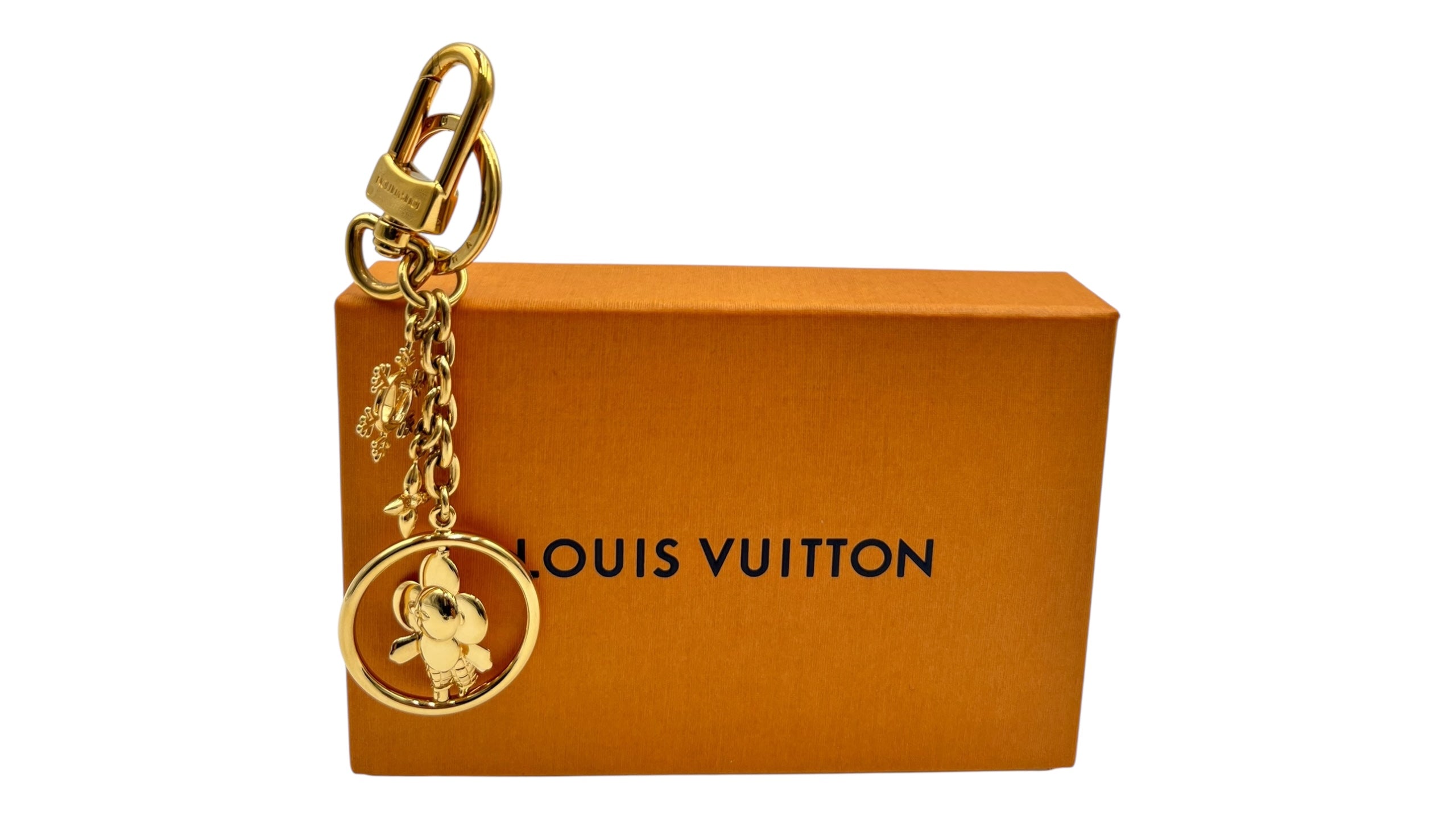 LOUIS VUITTON VIVIENNE ICE SKATE KEY HOLDER