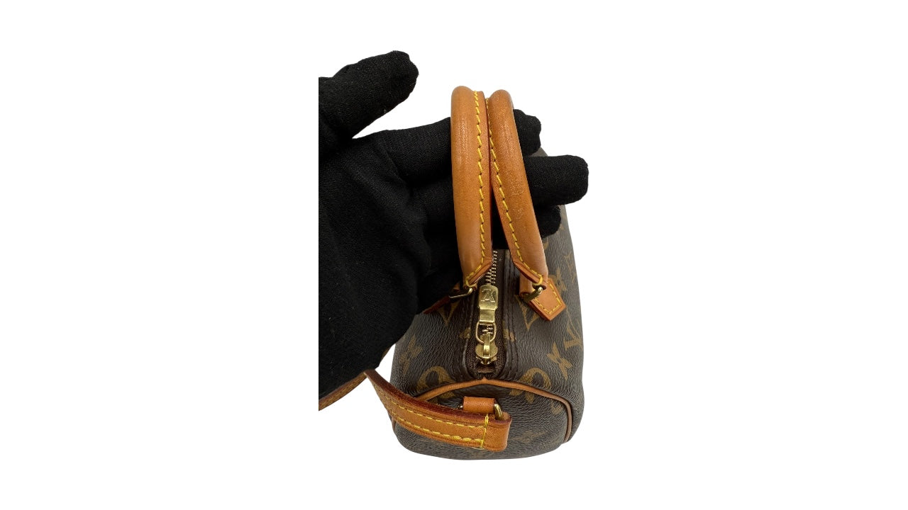 LOUIS VUITTON MONOGRAM CANVAS SPEEDY NANO