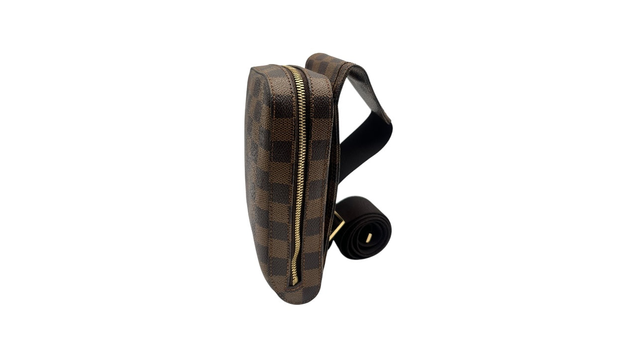 LOUIS VUITTON GERONIMOS DAMIER EBENE BUM BAG