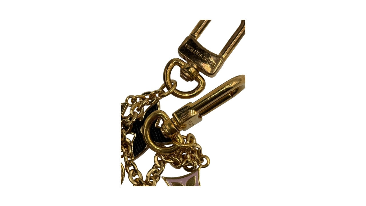 LOUIS VUITTON  SPRING STREET CHAIN BAG CHARM (tarnished)