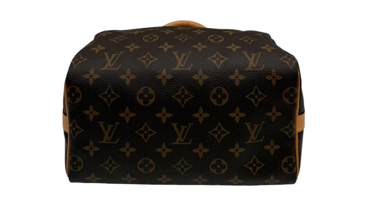 LOUIS VUITTON SPEEDY 25 BANDOULIERE CANVAS SATCHEL
