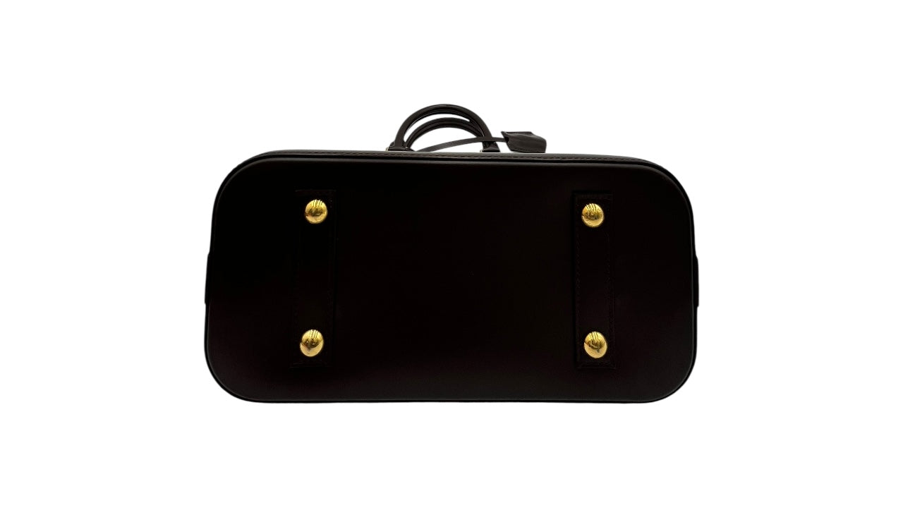 LOUIS VUITTON ALMA PM DAMIER EBENE TOTE